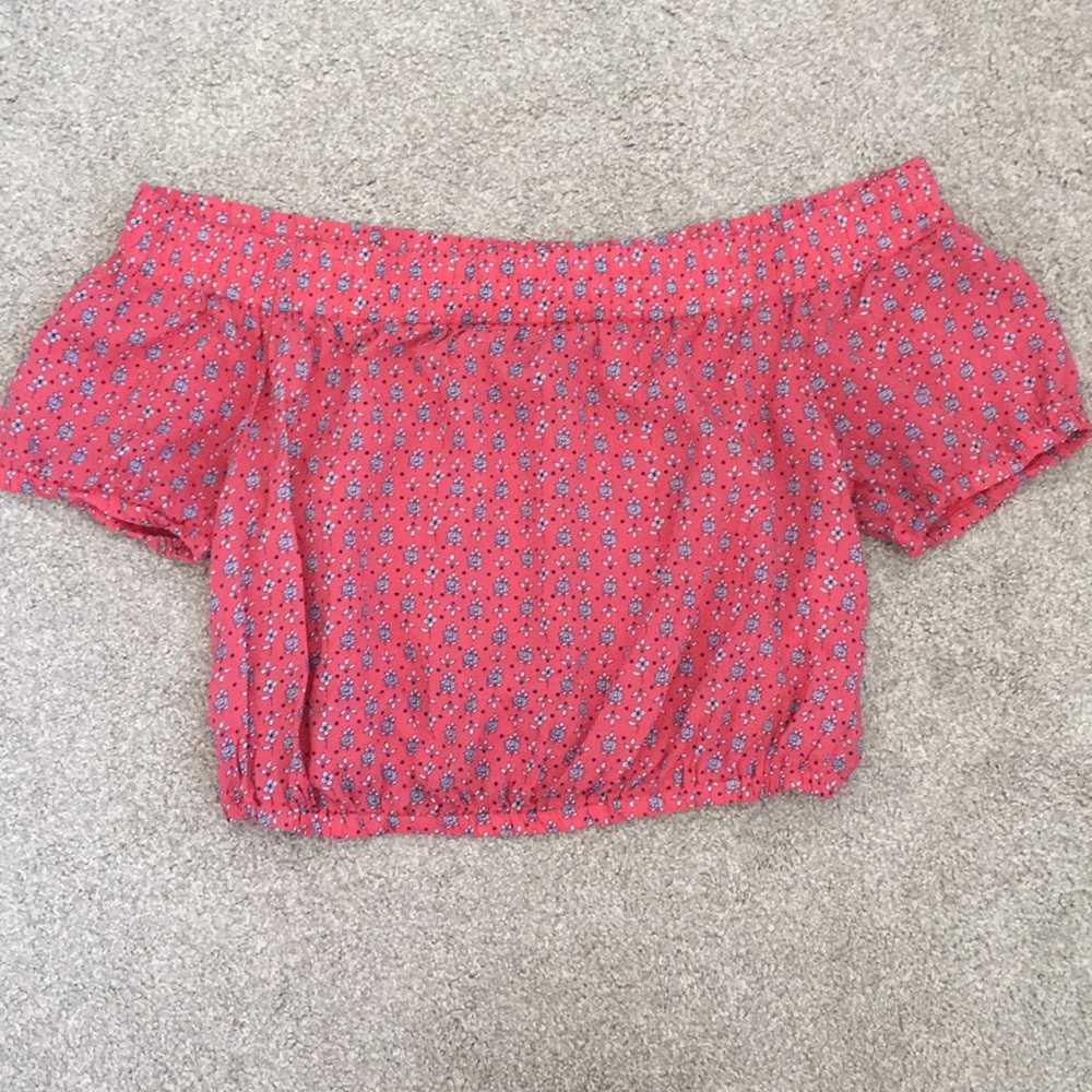 Abercrombie kids cropped top